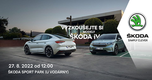 Vyzkoušejte si modely Škoda iV. na vlastní kůži