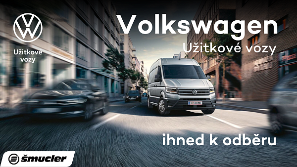 Volkswagen Užitkové vozy skladem!