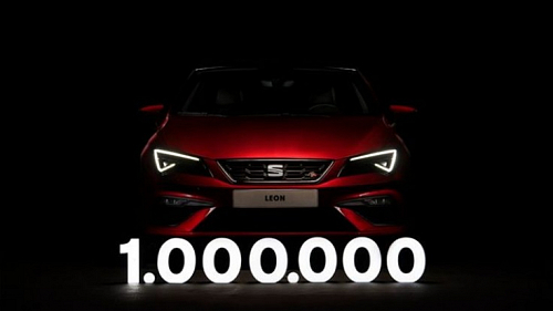 Jeden milion vozů SEAT Leon 3. generace
