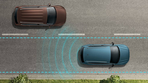 Side Assist – systém pro změnu jízdního pruhu