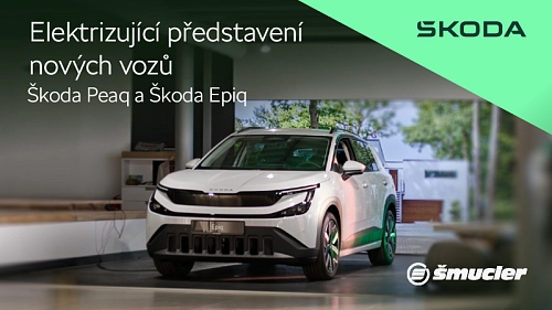 Autocentrum Šmucler přivítalo nové modely Škoda Epiq a Peaq