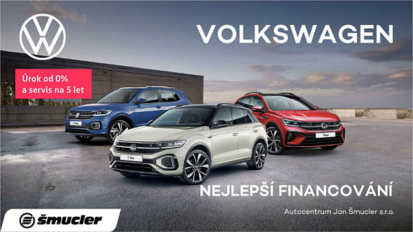 Nový Volkswagen s úrokem 0 %